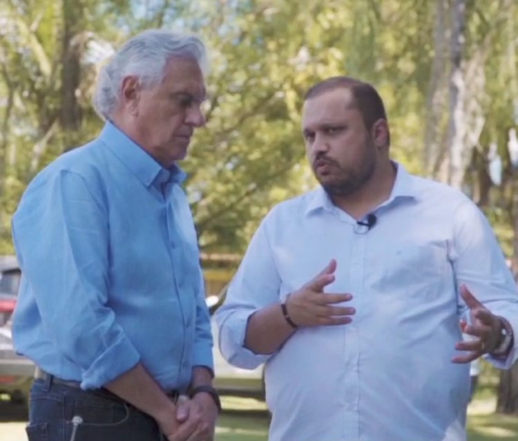 Samir Sahori se reúne com Caiado em Pirenópolis e elogia impacto das Cavalhadas do Municipio