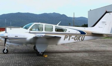 Avião cedido à Assembleia Legislativa bate durante pouso em pista não homologada