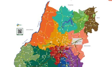 Novo Mapa do Turismo de Goiás passa a contar com 86 municípios