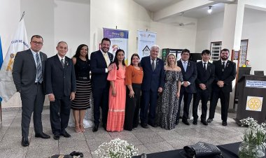 Rotary Club de Formosa empossa nova presidente e Conselho Diretor para o Ano Rotário 2024-2025