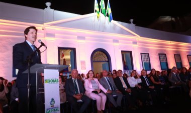 Na histórica Vila Boa, Daniel Vilela destaca liderança de Goiás em áreas como educação e segurança pública