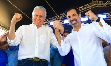 Caiado confirma candidatura de Fernando Pellozo à reeleição em Senador Canedo