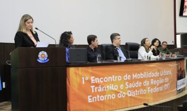 Caroline Fleury participa de Encontro sobre Segurança Viária e Mobilidade em Águas Lindas