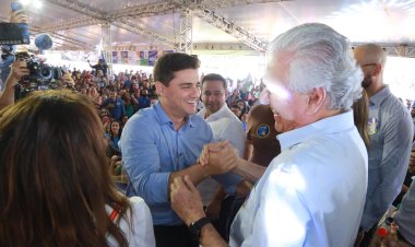 Caiado respalda reeleição de Diego Sorgatto em Luziânia