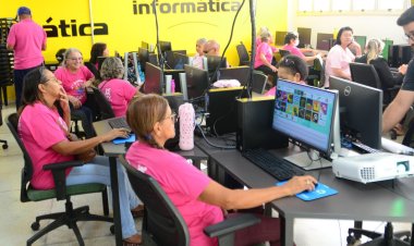 Curso de Inclusão Digital para Idosos em Santo Antônio do Descoberto