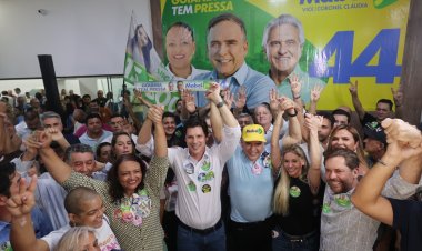 Criamos uma onda 44 nas ruas de Goiânia”, afirma Mabel na inauguração de comitê