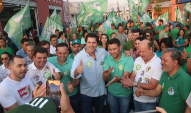 Daniel Vilela participa de atos políticos em Bonfinópolis e Leopoldo de Bulhões, reforçando apoio a candidatos do MDB