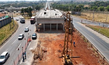 Goinfra executa segunda etapa das obras do viaduto do Portal da Fé, em Trindade