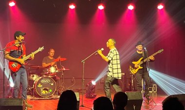 Agentes da Imaginação lotam teatro em Goiânia e  agitam público com  show de músicas reflexivas