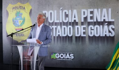 Caiado entrega equipamentos e viaturas para reforçar segurança penitenciária em Goiás