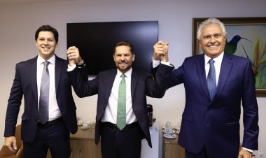 Caiado consolida estratégia para 2026 e reafirma Daniel Vilela como sucessor em Goiás