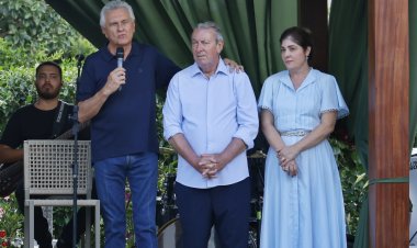 Caiado prestigia aniversário de José Mário Schreiner