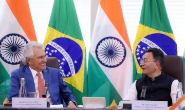 Caiado inicia Missão Índia com reunião sobre tecnologia, inovação, IA e combustíveis renováveis