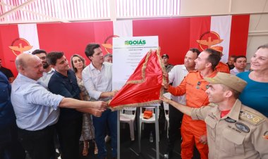 Governo de Goiás inaugura Posto Avançado do Corpo de Bombeiros em Luziânia