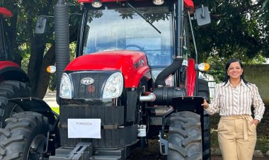 Prefeitura de Formosa recebe novo trator para reforço da infraestrutura urbana e rural