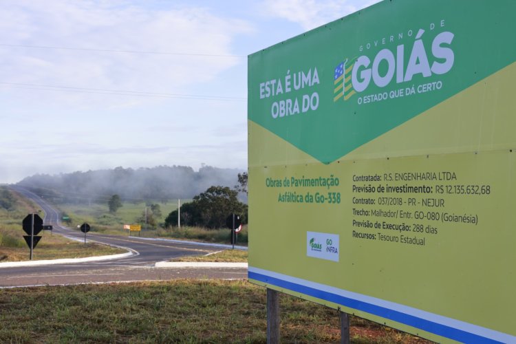 "Neste governo, obra tem começo, meio e fim", diz Daniel Vilela em entregas no interior