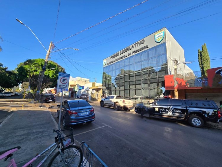 MP e Polícia Civil deflagram ação contra Câmara Municipal de Formosa-GO