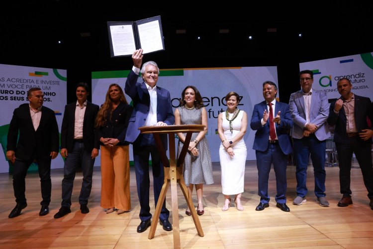Caiado amplia programa Aprendiz do Futuro para 10 mil jovens
