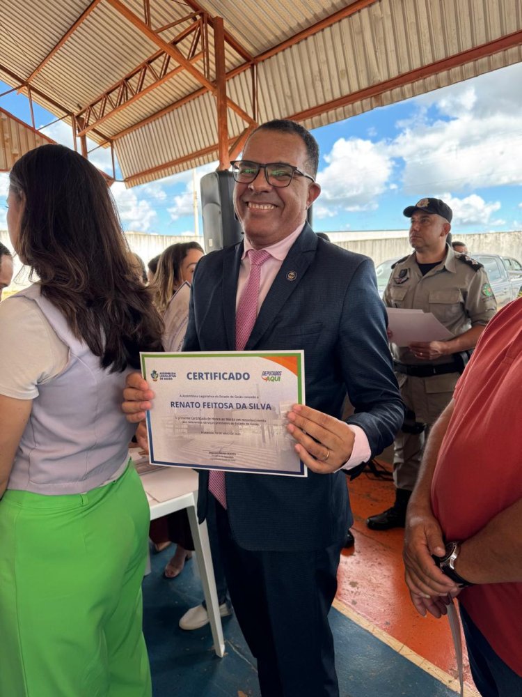 6ª edição do “Deputados Aqui” leva serviços gratuitos e homenagens à população de Formosa (GO)
