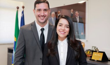 Delegada Fernanda assume cadeira na Assembleia Legislativa de Goiás, em solenidade na manhã desta quinta-feira