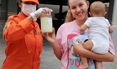 Hemu e Corpo de Bombeiros facilitam doação de leite materno em Goiás