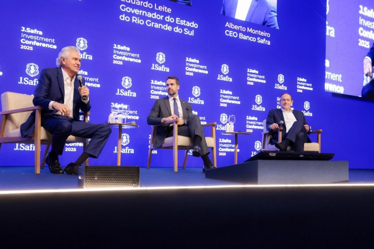 Caiado destaca equilíbrio fiscal, inovação e segurança em participação na J. Safra Investment Conference 2025