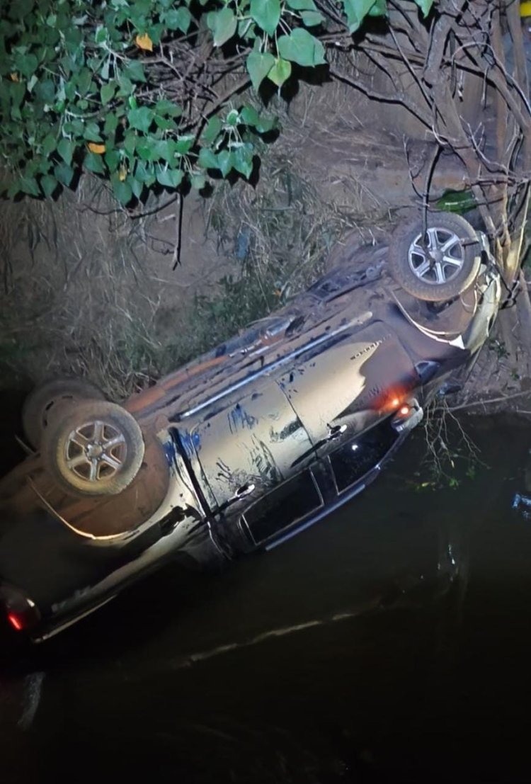 Capotamento na GO-458 deixa uma pessoa morta em Formosa