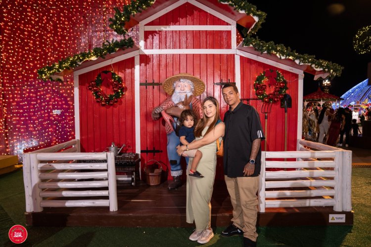 Túnel de LED e Storytelling do Papai Noel são as grandes novidades do Natal do Bem 2025