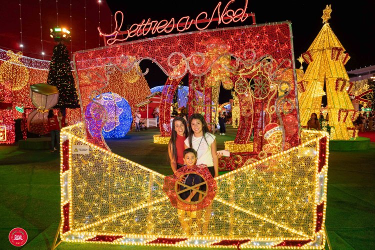 Túnel de LED e Storytelling do Papai Noel são as grandes novidades do Natal do Bem 2025