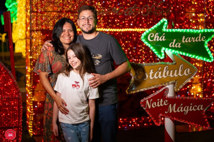 Túnel de LED e Storytelling do Papai Noel são as grandes novidades do Natal do Bem 2025