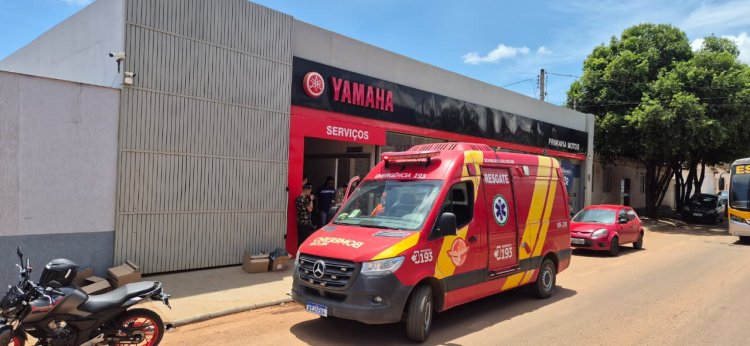 CBMGO atendem ocorrência de grave acidente de trabalho em Formosa