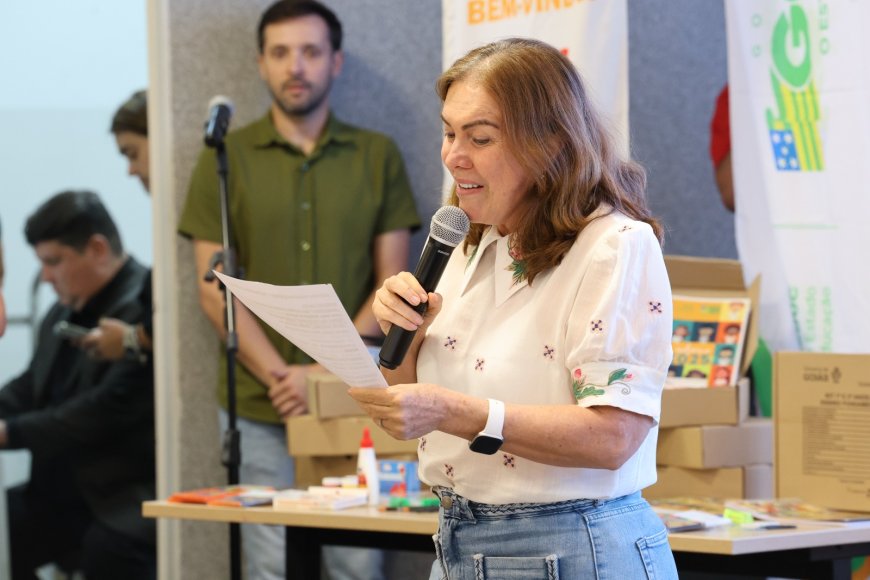 Estado doa  kits  para ajudar na alfabetização em escolas municipais e secretária de Educação diz que  governo  quer   Educação de qualidade para todos