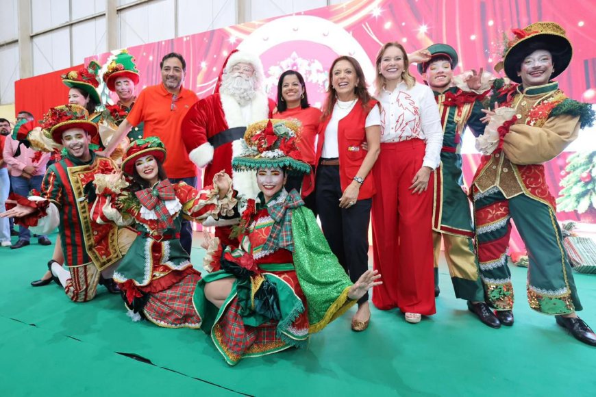 Gracinha Caiado leva a magia do Natal do Bem com a entrega de brinquedos a crianças de Formosa