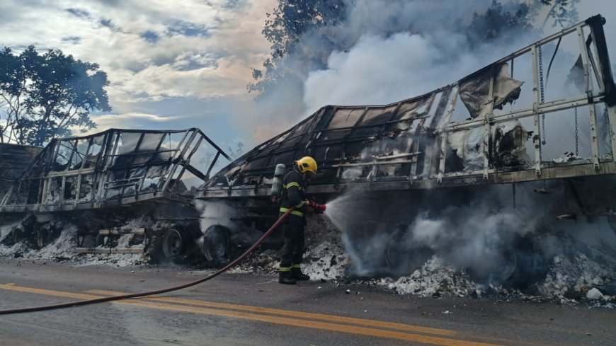 Grave acidente na BR-020 deixa dois mortos em Formosa (GO)