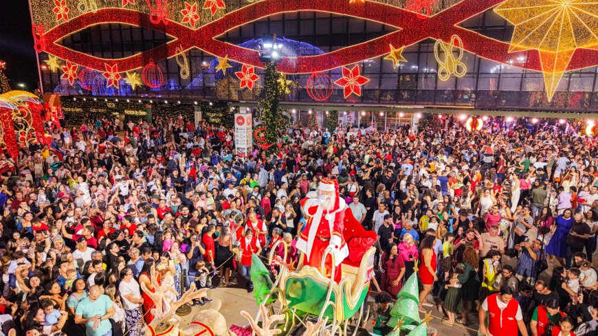 Natal do Bem em Goiânia marca 1 milhão de visitantes e ganha destaque internacional
