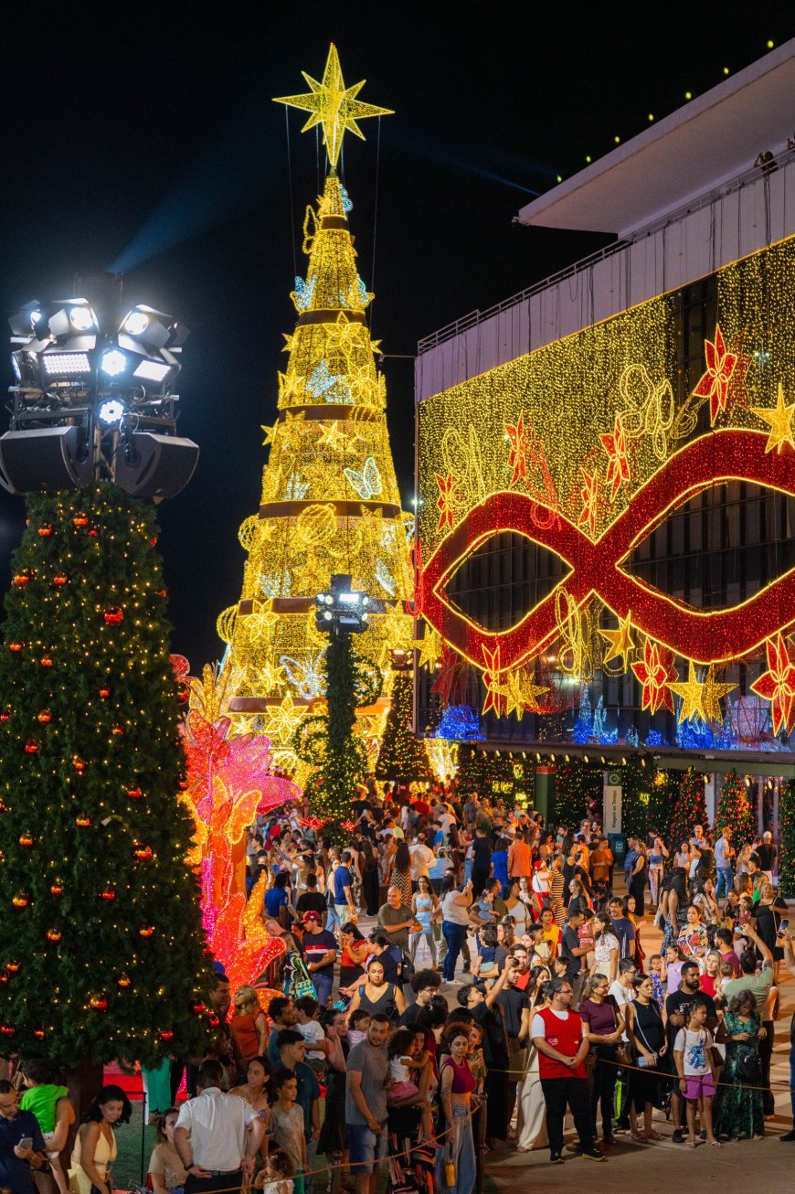 Natal do Bem em Goiânia marca 1 milhão de visitantes e ganha destaque internacional