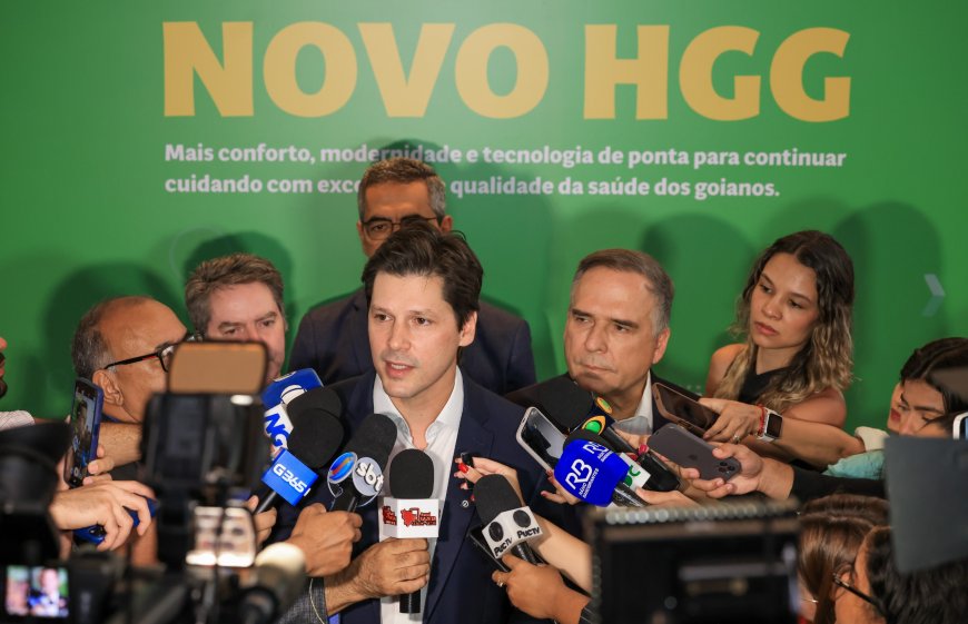 Daniel Vilela entrega novo HGG e reforça Goiás como referência nacional em saúde pública