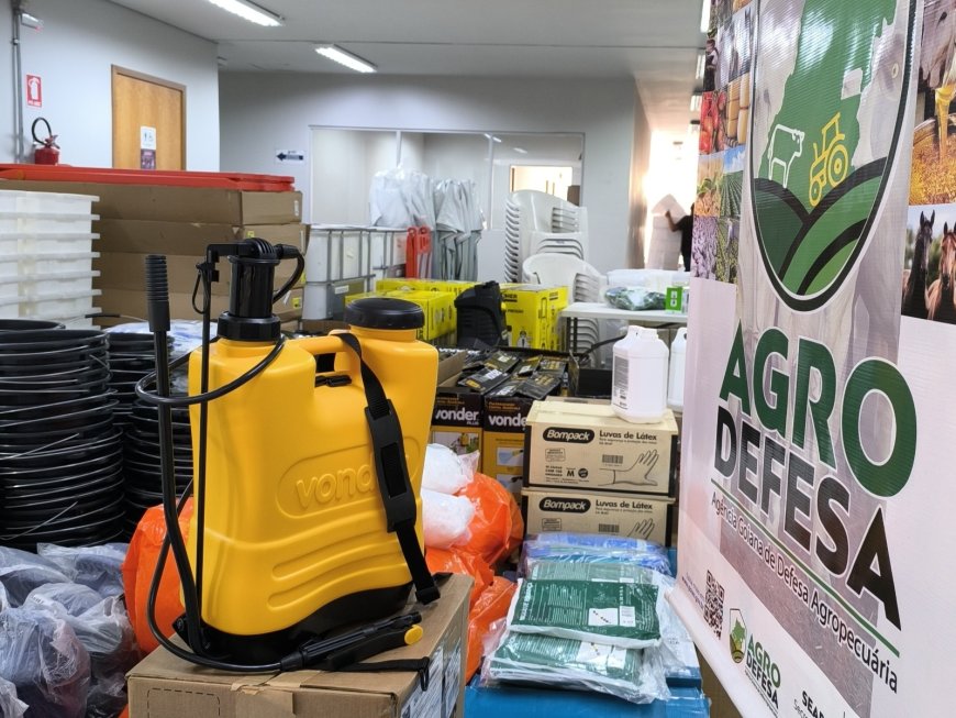 Governo de Goiás reforça ações contra influenza aviária com aquisição de EPIs e insumos para Agrodefesa