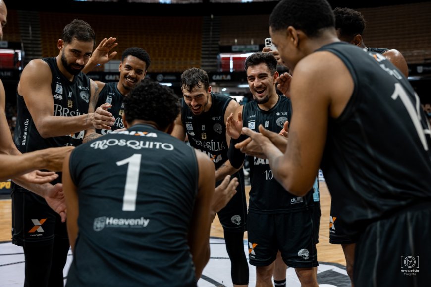 Após bater União Corinthians e Vasco, CAIXA Brasília Basquete tem semana cheia de treinos na Capital