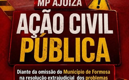 MPGO ajuiza Ação Civil Pública contra município de Formosa-GO