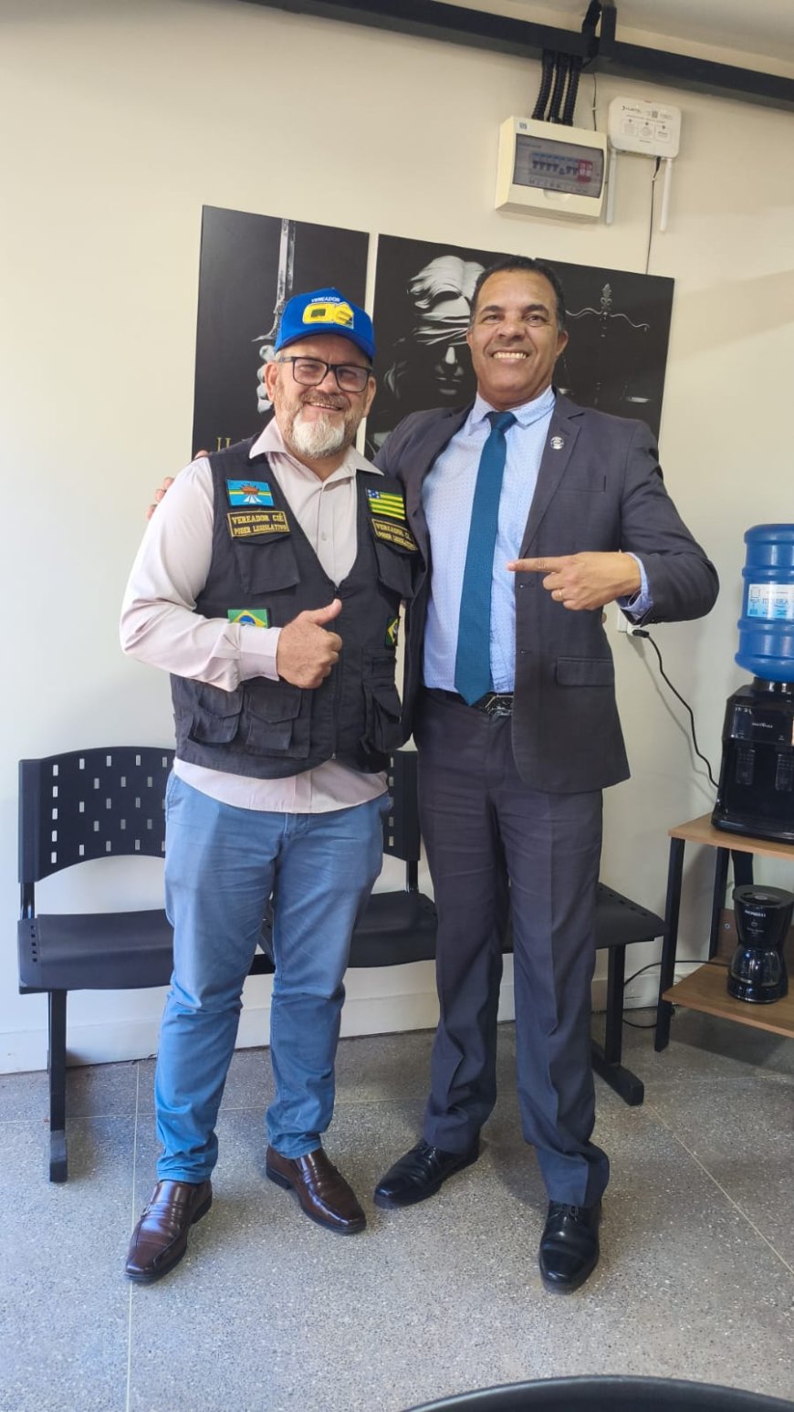 Debate sobre “boa política” reúne vereador Ciê Batista, presidente do PL Adriano Pinheiro e advogados em Formosa-GO