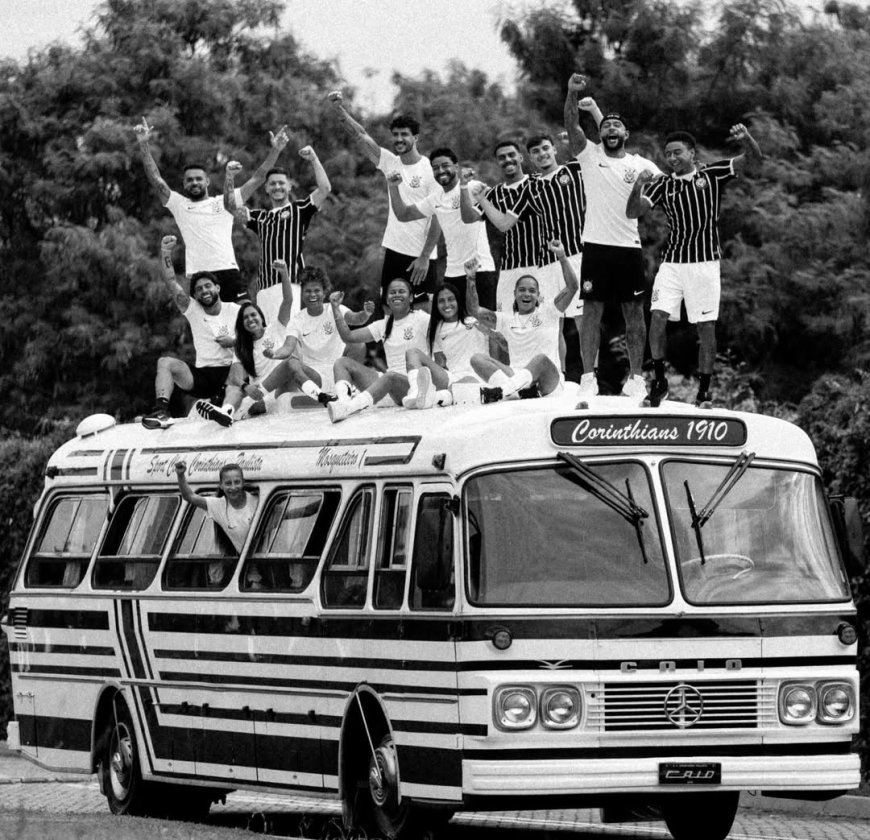 Corinthians apresenta novos uniformes inspirados na histórica Invasão de 1976; confira