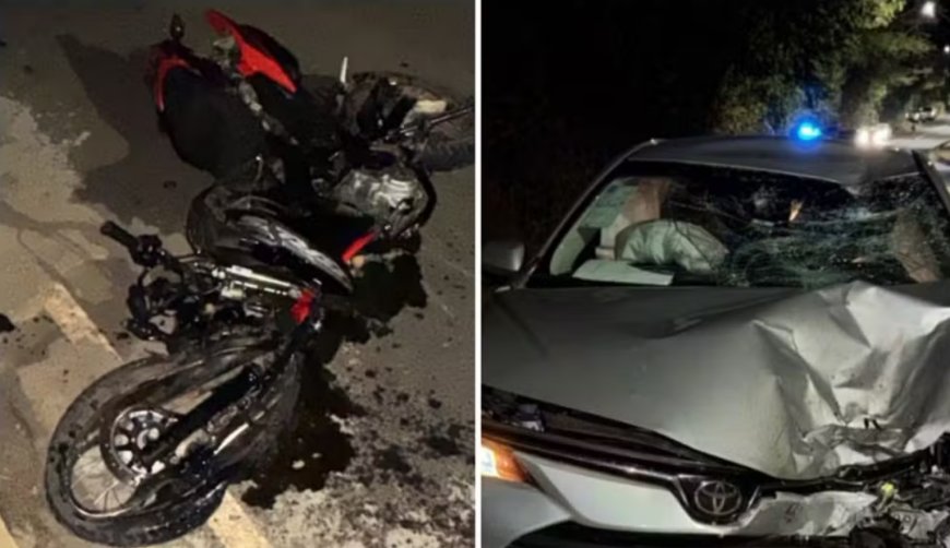 Motociclista morre após batida frontal com carro em Resplendor (MG)