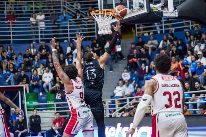 Em São Paulo, CAIXA Brasília foi superado pelo Sesi Franca no jogo 1 das semifinais do NBB