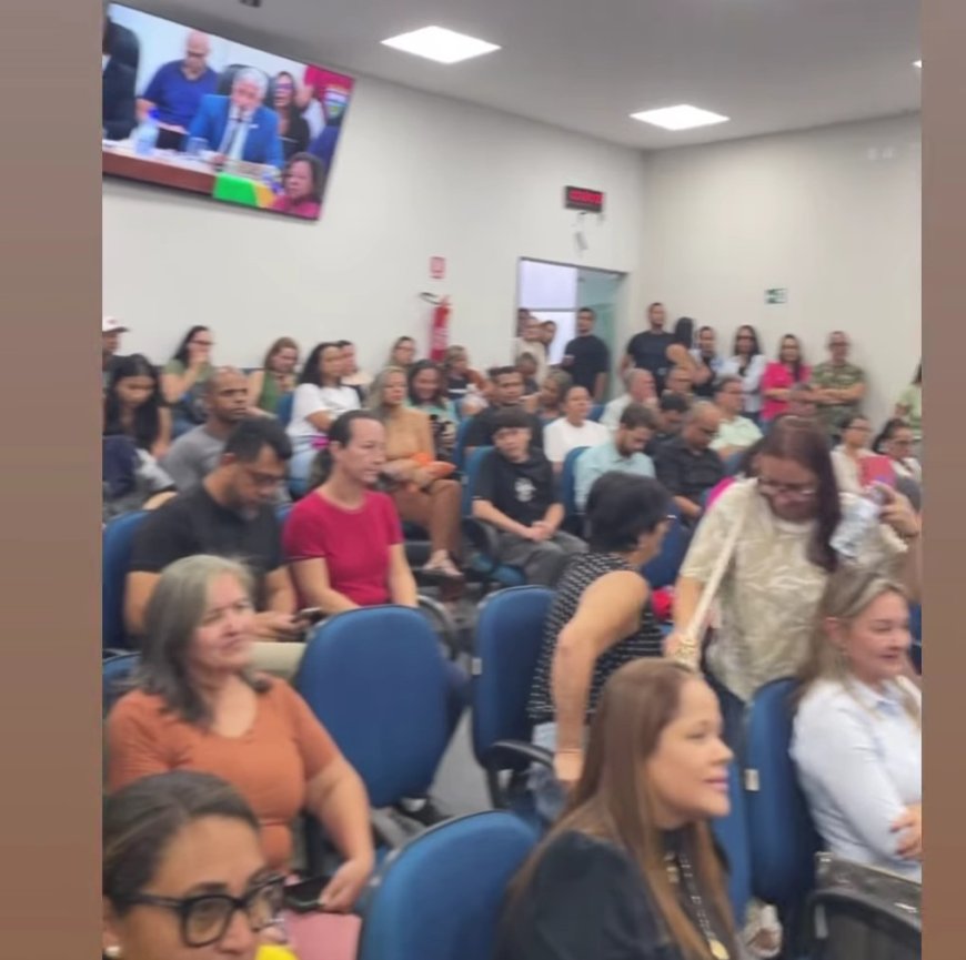 Câmara de Formosa aprova parcelamento de débitos da Previdência Municipal em sessão marcada por manifestação de servidores