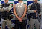 Polícia Militar prende indivíduo com mandado de prisão no Jardim Oliveira em Formosa