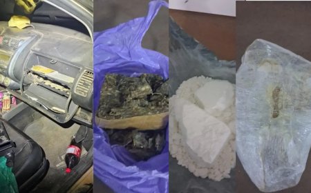 Tráfico de drogas na GO 118: Homens tentam fugir de acidente e são presos com drogas no painel