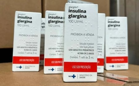Goiás recebe mais de 8 mil tubetes de insulina glargina para aplicação pelo SUS