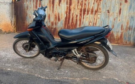 Polícia Militar apreende motocicleta irregular em Formosa