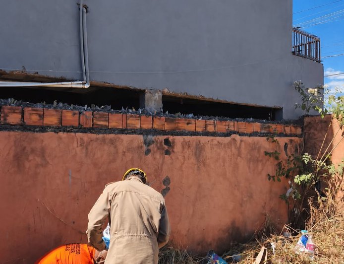 Queda de altura em obra deixa trabalhador ferido em Formosa